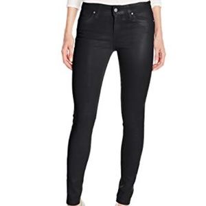 Joe's Coated Leather Skinny Jeans - NEVER WORN